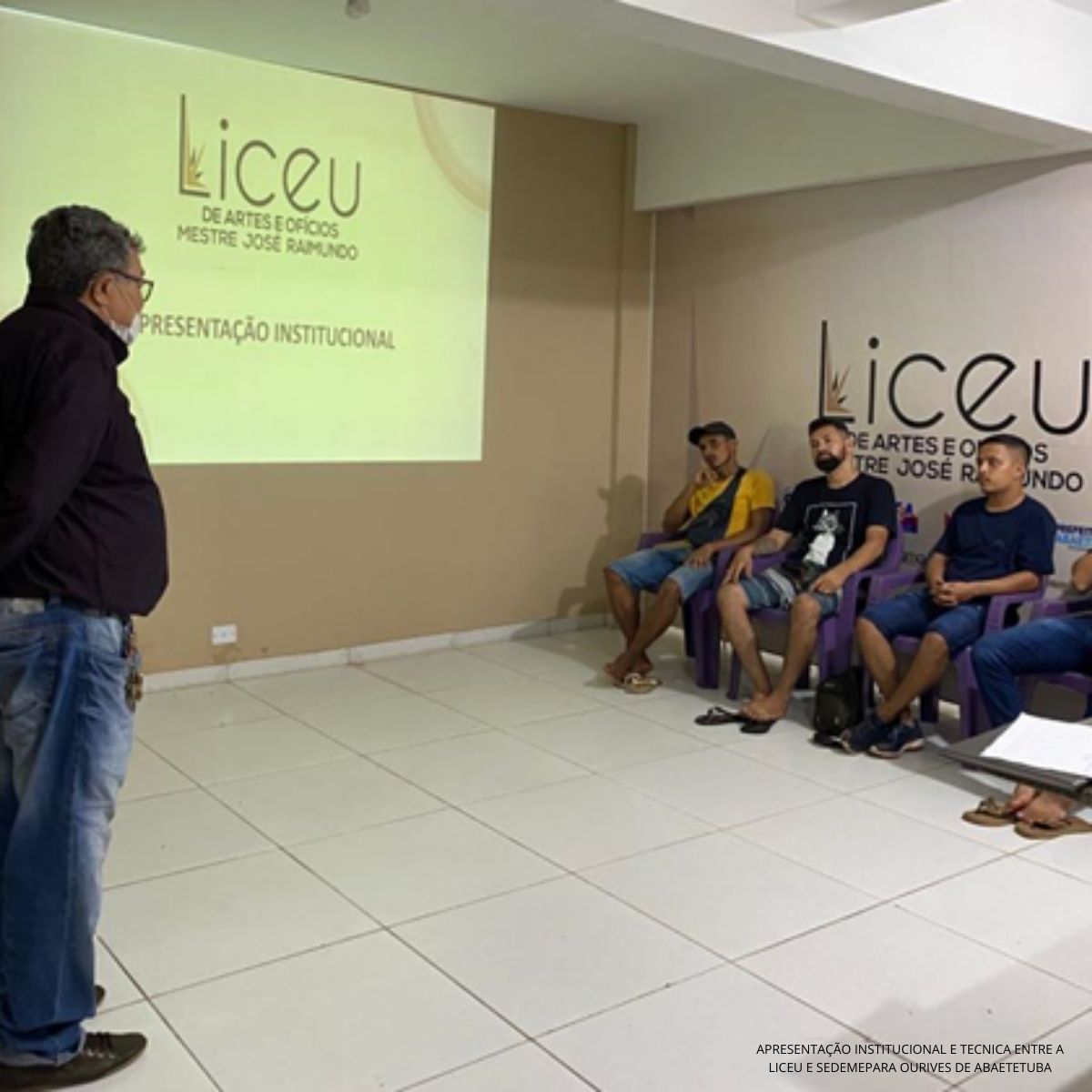 Apresentação Institucional e Técnica Liceu SEDEME Ourives (2022)