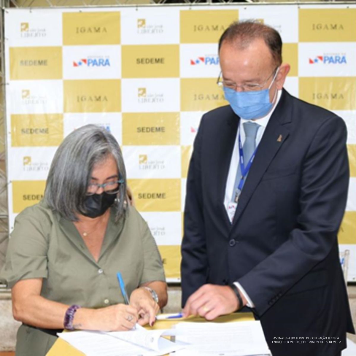 Assinatura do Termo de Cooperação Técnica Liceu SEDEME PA (2022) - foto 2