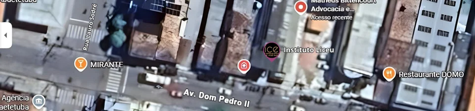 Mapa: sede provis&oacute;ria do Instituto Liceu